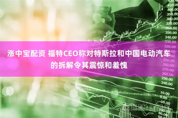 涨中宝配资 福特CEO称对特斯拉和中国电动汽车的拆解令其震惊和羞愧